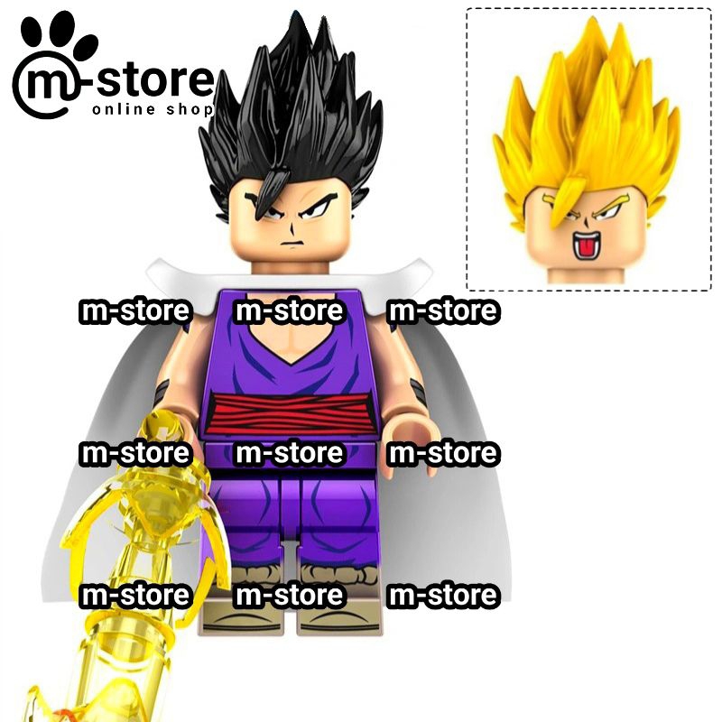 Jual brick dragon ball son gohan mini toy figure | Shopee Indonesia