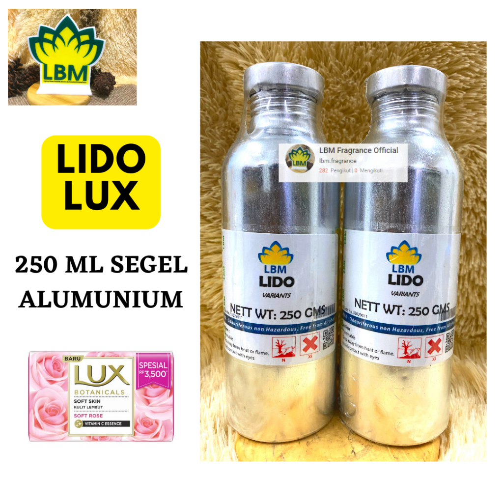 Jual Bibit Parfum Aroma Sabun Lux Lido Ml Segel Lbm Fragrance