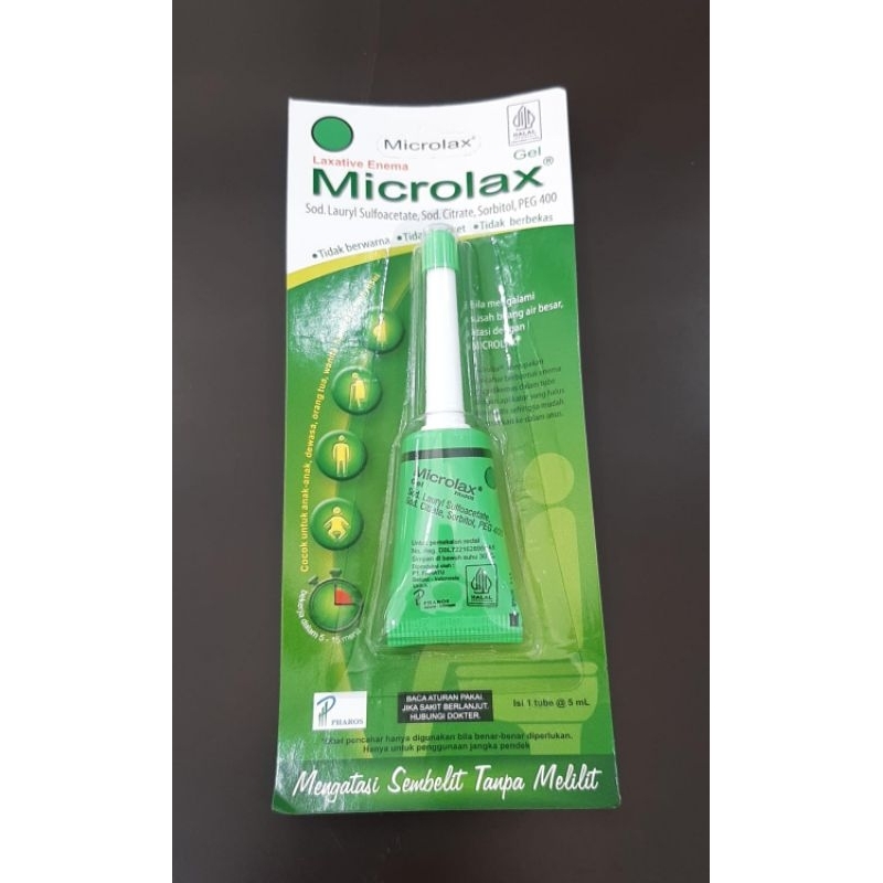 Jual Microlax Gel 5 Ml Utk Bantu Sulit Buang Air Besar Shopee Indonesia