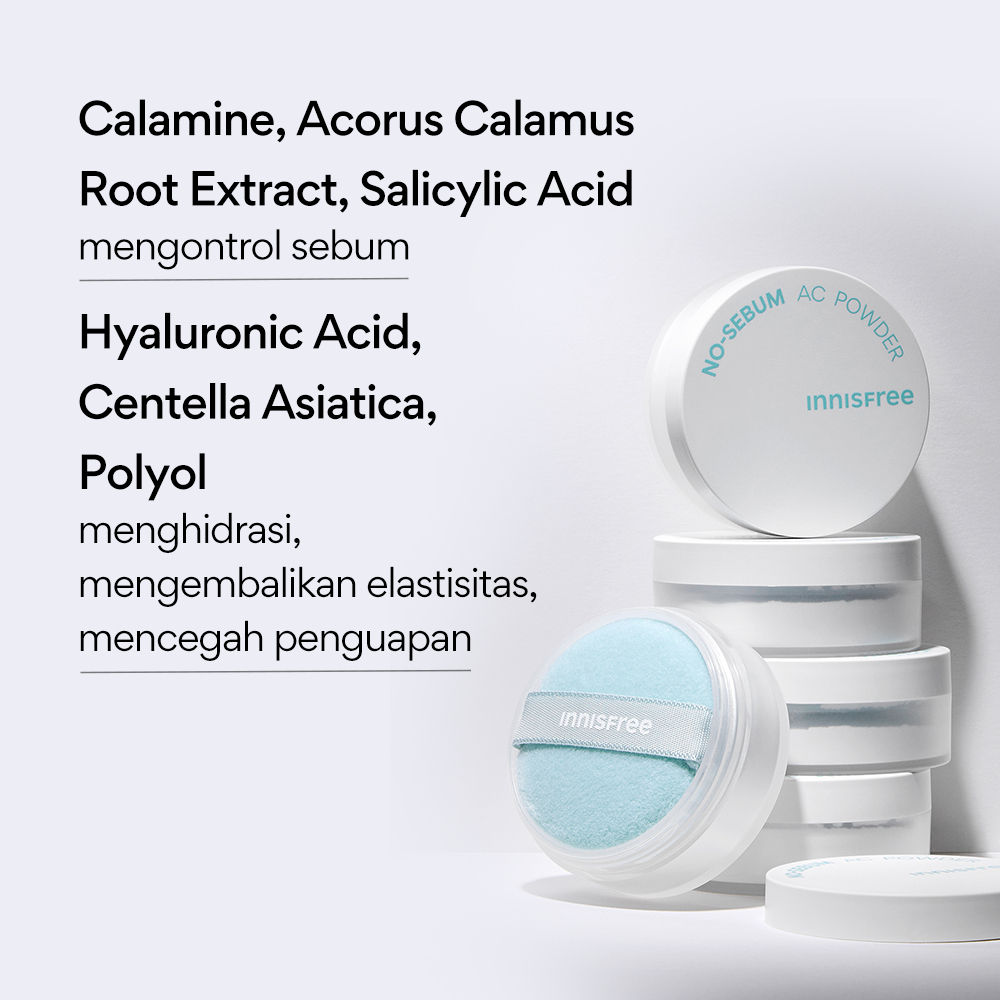 Jual INNISFREE No Sebum Mineral | AC Powder | Shopee Indonesia