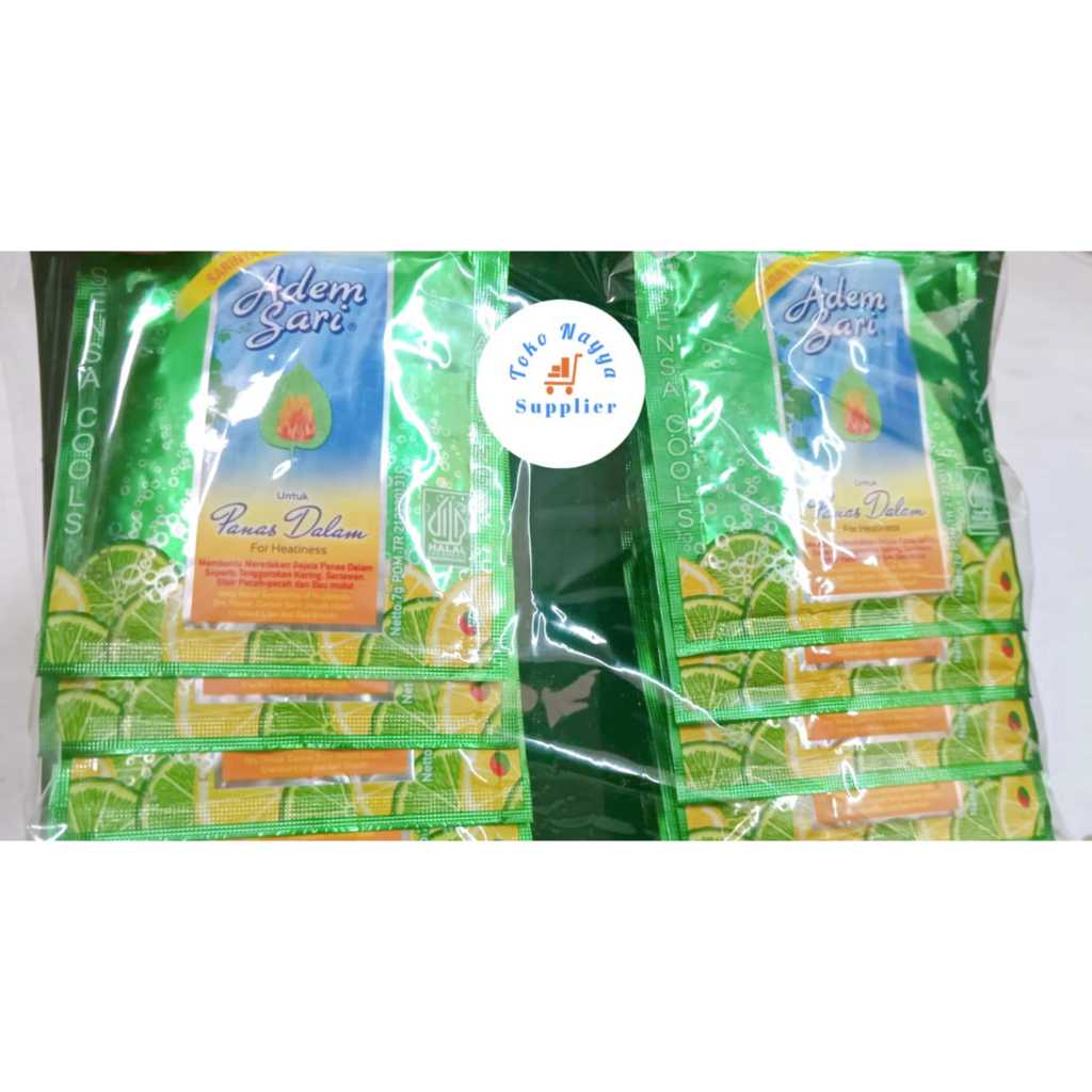 Jual Adem Sari Sachet Sensacool | untuk Panas Dalam | Shopee Indonesia