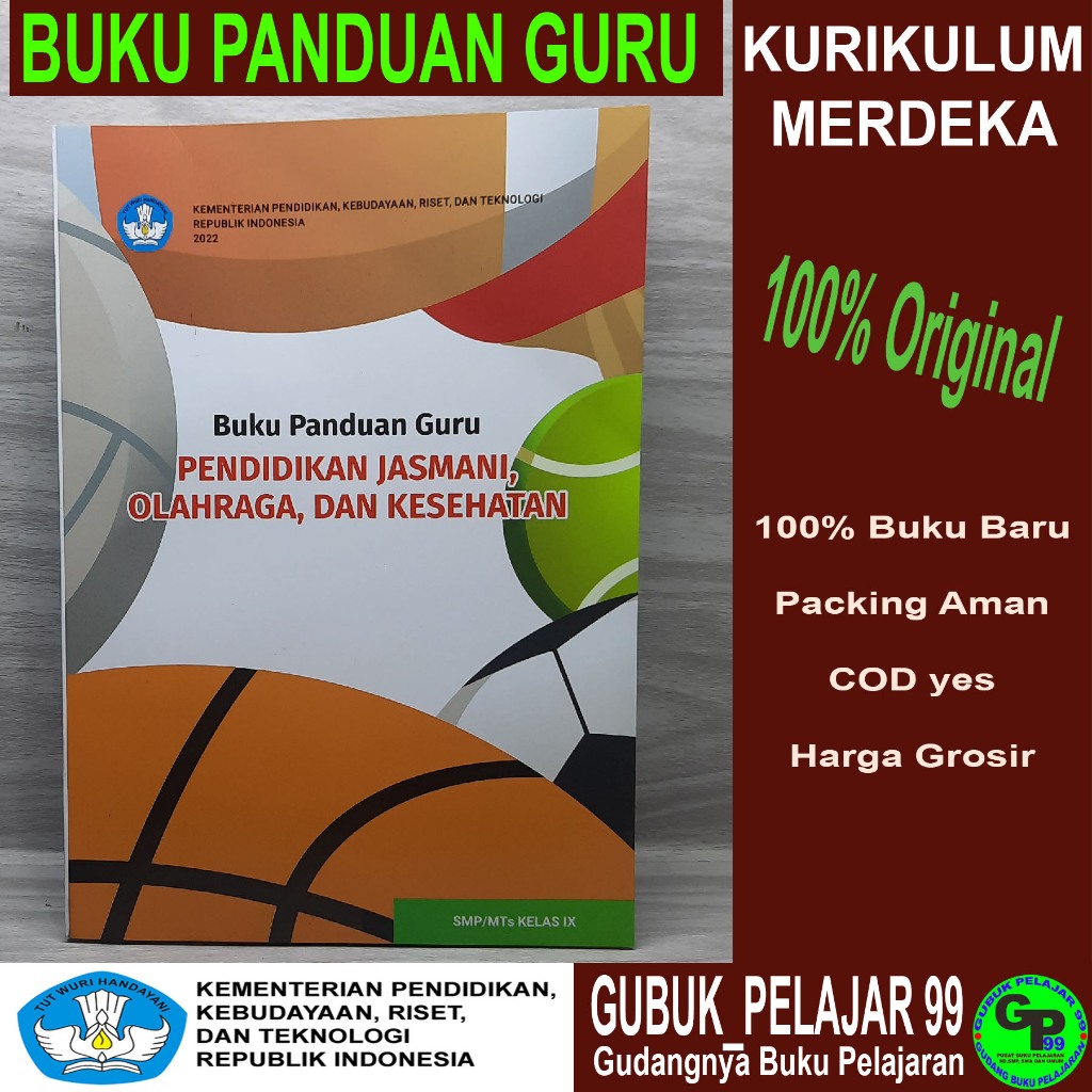 Jual Buku Panduan Guru Pendidikan Jasmani, Olahraga, Dan Kesehatan ...