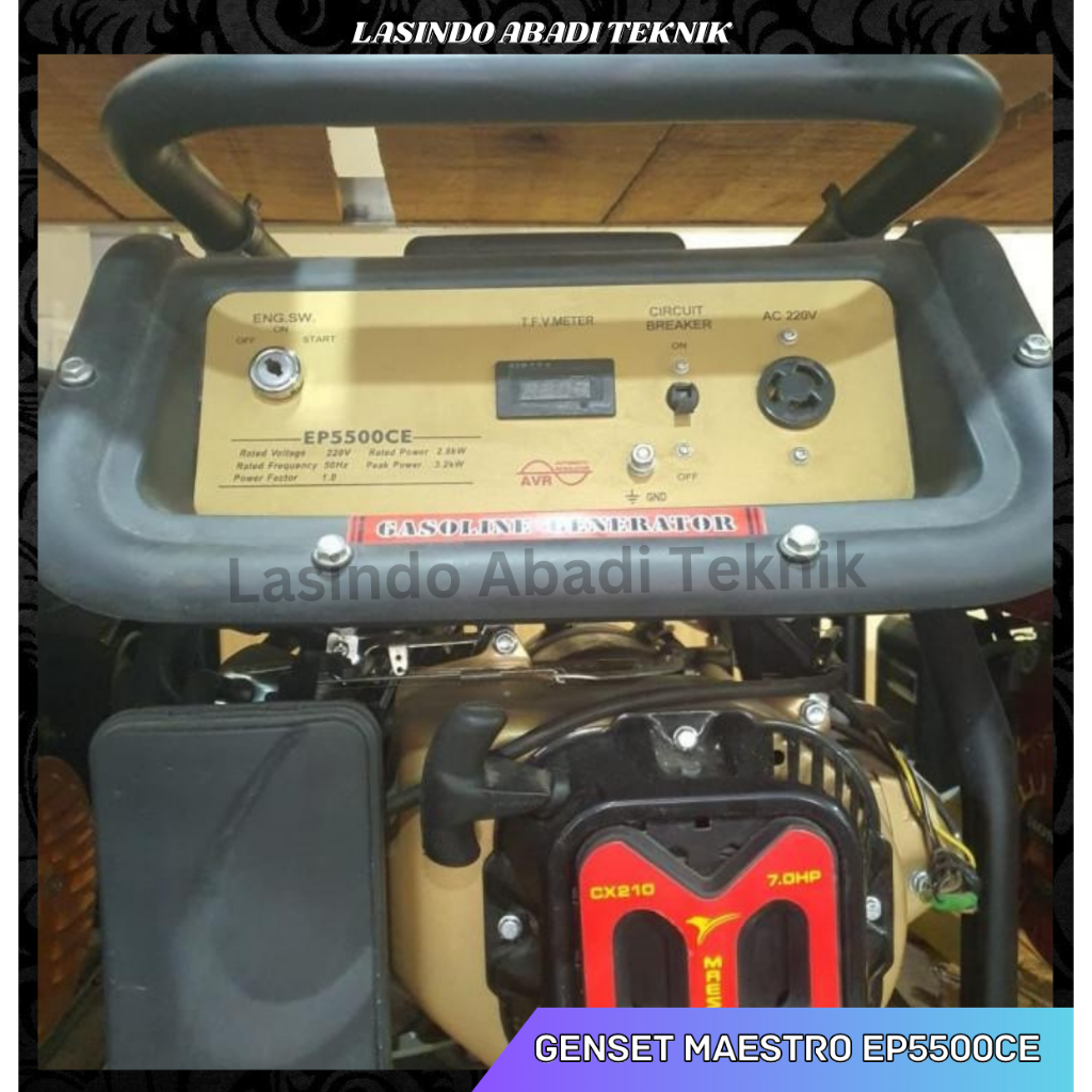 Jual Generator Maestro EP5500CE / Genset Maestro EP 5500 CE | Shopee ...