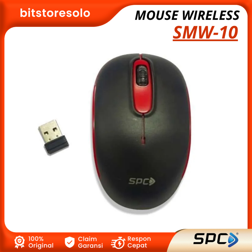 Jual MOUSE WIRELESS MINI LAPTOP SPC SMW-10 | Shopee Indonesia