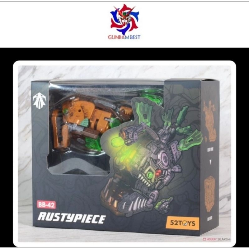 52TOYS Beastbox Series RUSTYPIECE Deformation Toy for 15 Years Aged and