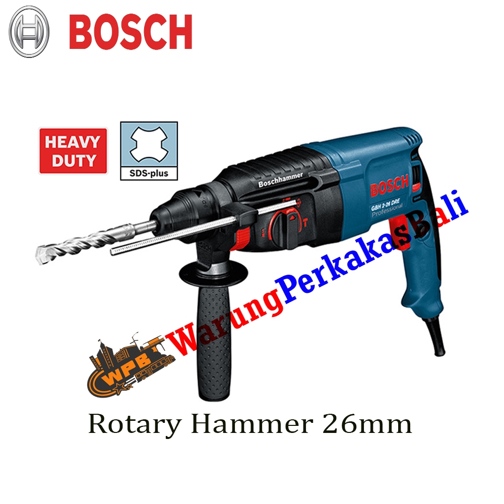 Jual BOSCH Rotary Hammer GBH 2 - 26 DRE Heavy Duty Mesin Bor Bobok ...