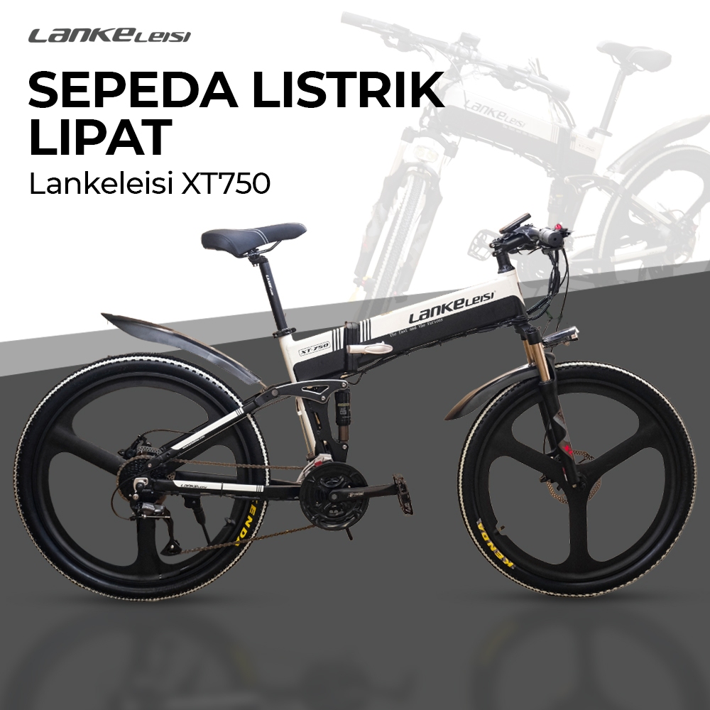 Jual Sepeda Elektrik Sepeda Listrik Lipat Smart Folding Moped Bike