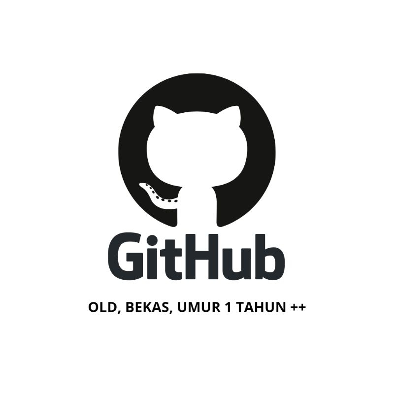Jual SISA 5 AKUN GITHUB OLD 2022/2021/2020/2017/2016/2014/2013 BEKAS UMUR LEBIH DARI 1 TAHUN ...