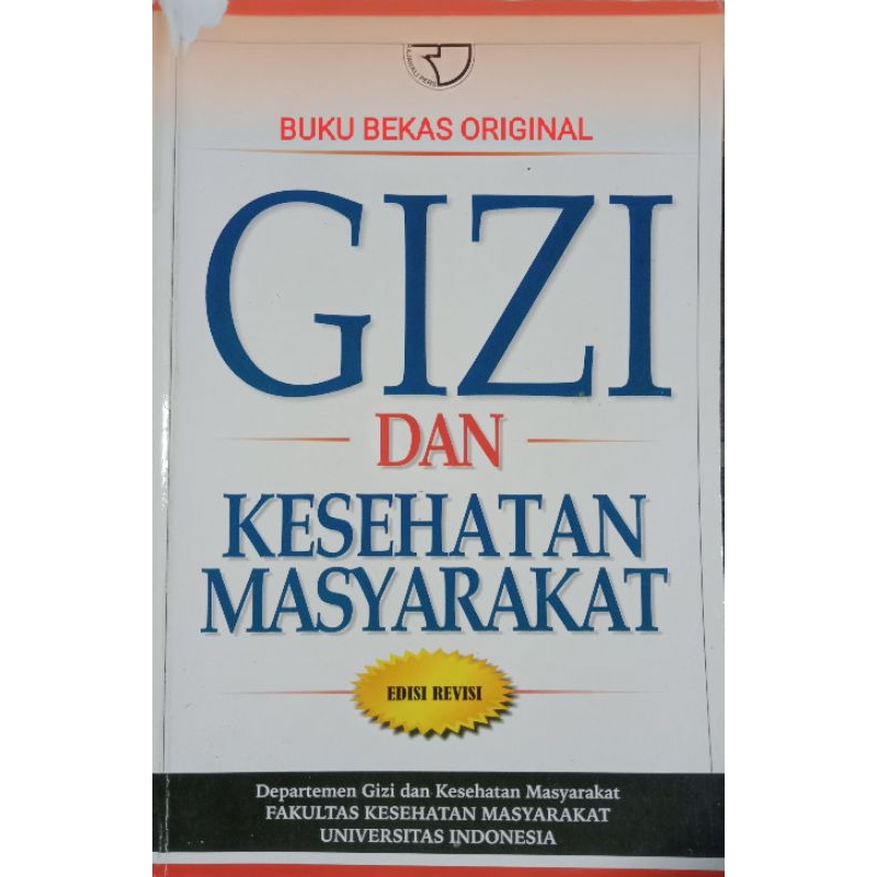 Jual Gizi Dan Kesehatan Masyarakat Edisi Revisi Rajawali RajaGrafindo ...