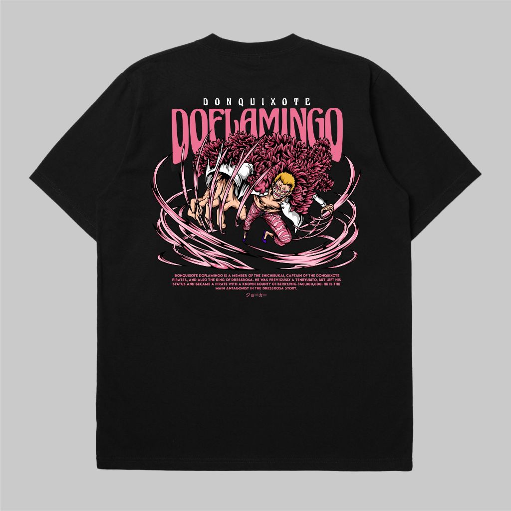 Jual DOFLAMINGO ONE PIECE Tshirt Anime Premium Quality Shopee