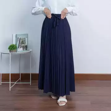 Rok Plisket Bahan Casebo Premium Standar Dan Jumbo