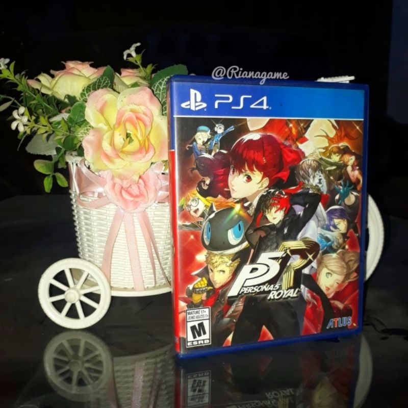 Jual Bd Kaset Ps4 Ps5 Persona 5 Royal Game Cd Ps 4 5 Original