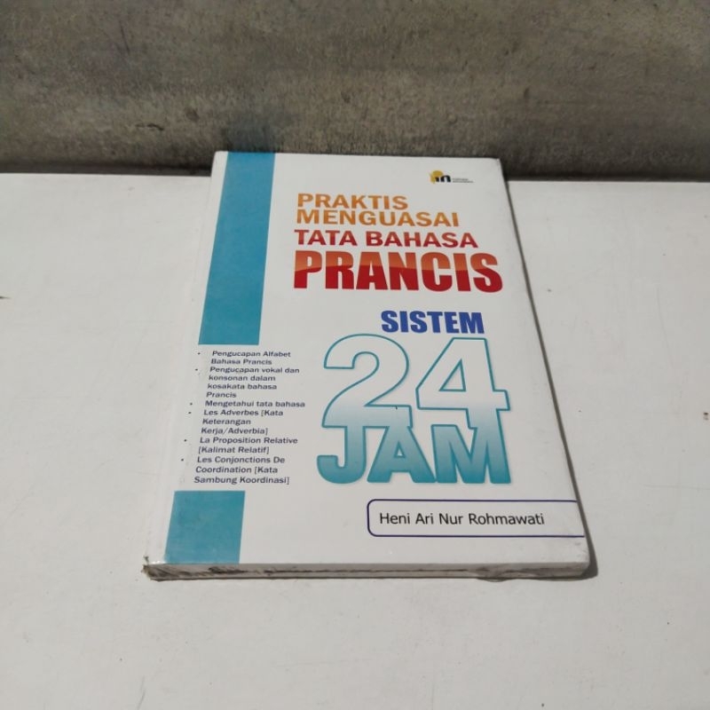 Jual Buku Praktis Menguasai Tata Bahasa Prancis Sistem 24 Jam Shopee