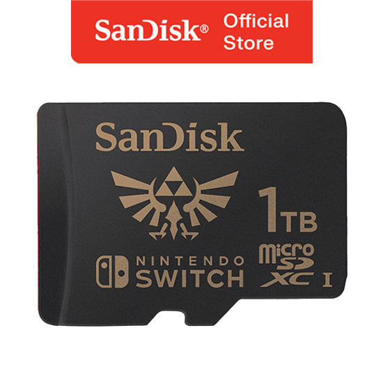 SanDisk microSDXC Card Nintendo Switch Zelda 1TB U3 (Up to 100MB/s)