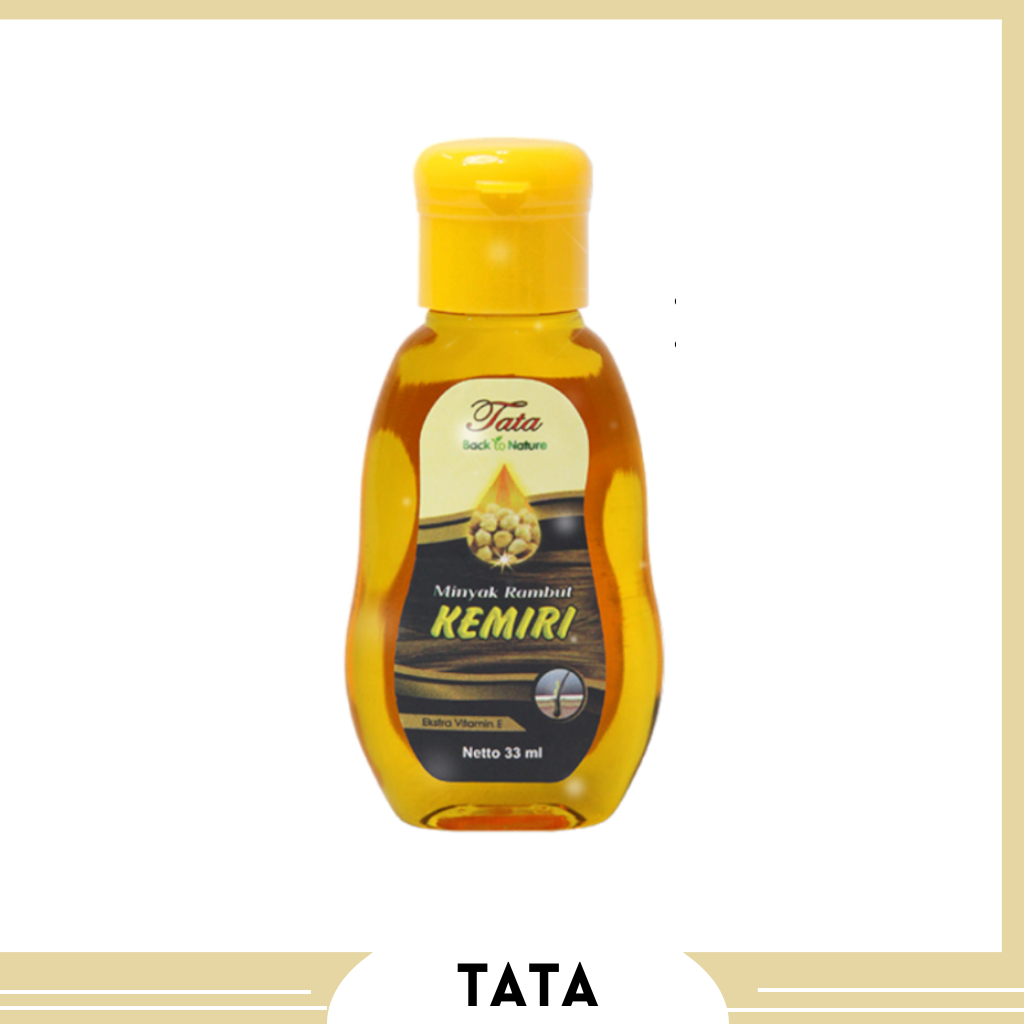 Jual Tata Minyak Rambut Kemiri 33ml | Shopee Indonesia