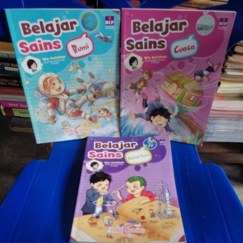 Jual Buku Educomics Belajar Sains Bumi Cuaca Antariksa Original