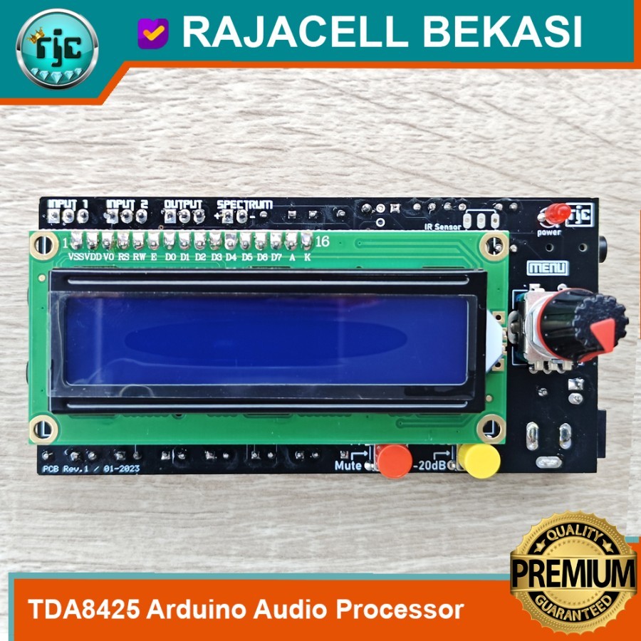 Jual TDA8425 LCD Audio Processor Arduinoo I2C Digital Tone Volume