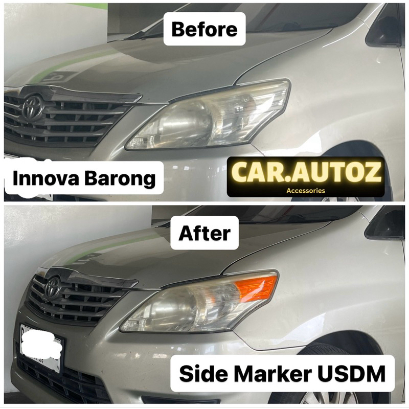 Jual Sticker Side Marker Orange Lampu Depan Kijang Innova Barong ...