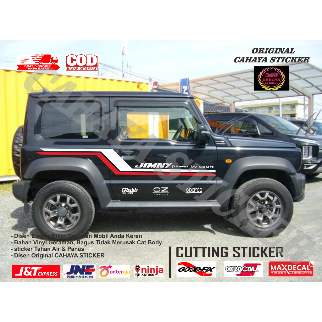 Jual promo sticker mobil sticker mobil jimny stiker lis mobil jimny ...