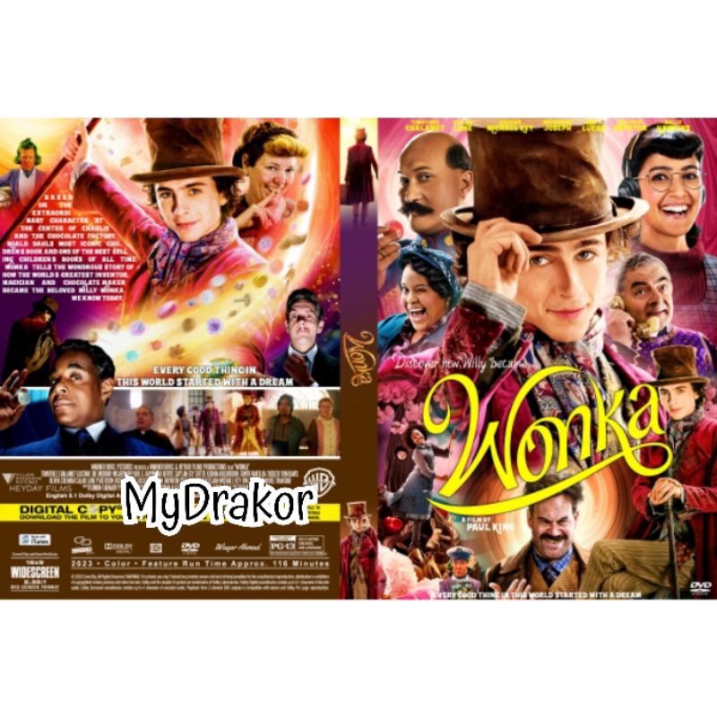 Jual Kaset Film Wonka 2023 Shopee Indonesia 
