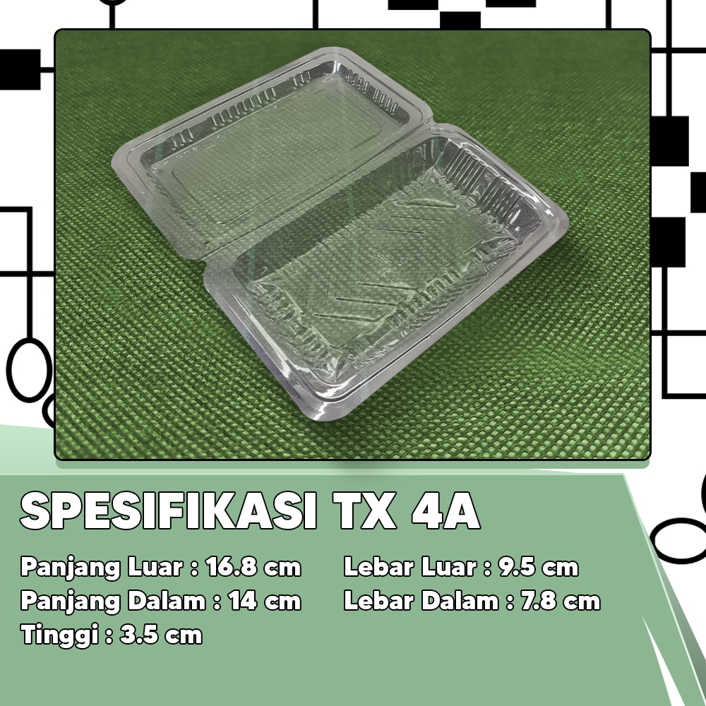 Jual Mika Kue Plastik 2A 4A 7C 7L Mika Plastik Bening | Shopee Indonesia