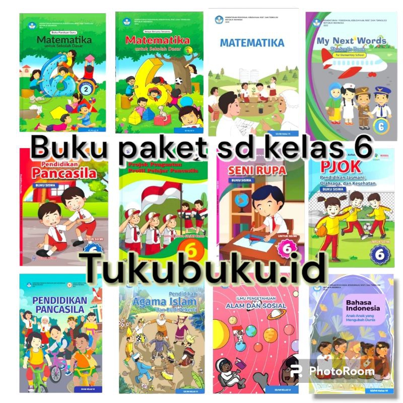 Jual BUKU PAKET SD SISWA KELAS 6 KURIKULUM MERDEKA SEKOLAH PENGGERAK ...