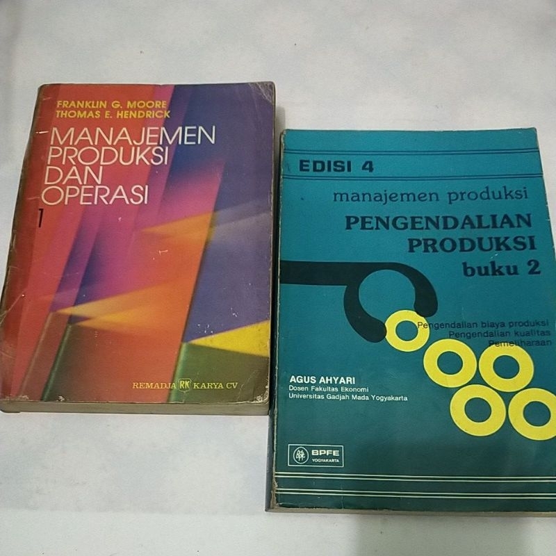 Jual Original Manajemen Produksi Pengendalian Produksi Buku 2 Edisi 4 ...