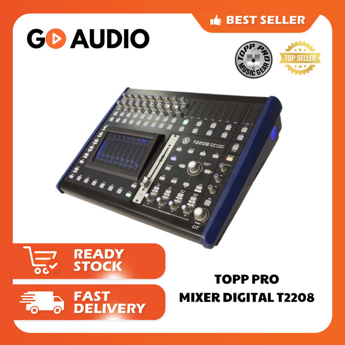 Jual TOPP PRO Digital Mixer T2208 Original 22 Channel Input 8