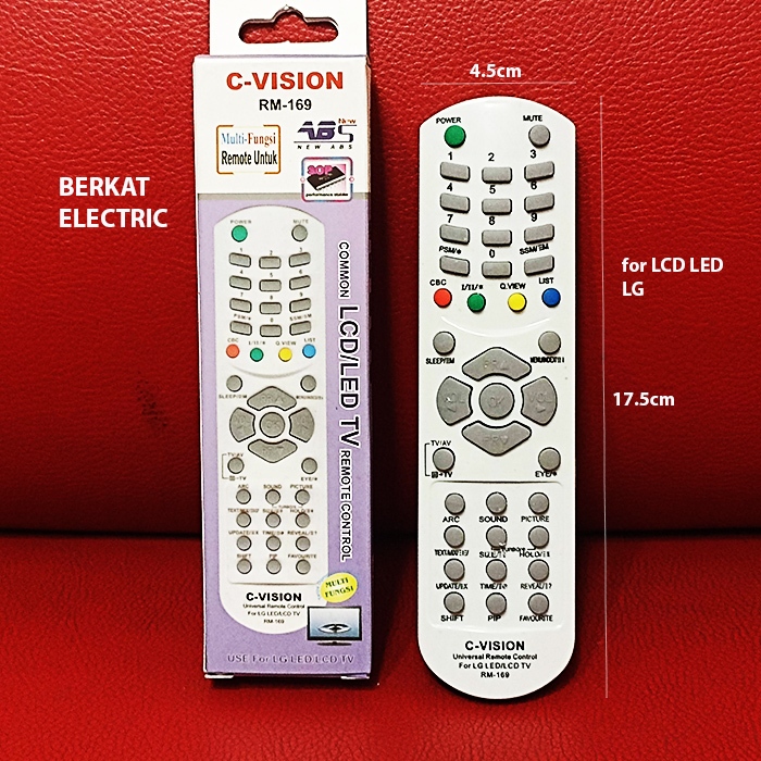 Jual Remote Control Multi Tipe Lcd Led Lg Tv Rm C Vision Shopee Indonesia