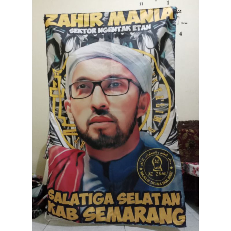 Jual BENDERA FULL PRINTING SHOLAWAT ZAHIR MANIA HABIB BIDIN | Shopee ...