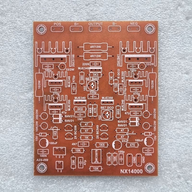 Jual PCB Driver Power Amplifier NX14000 Builtup By Habib | Shopee Indonesia