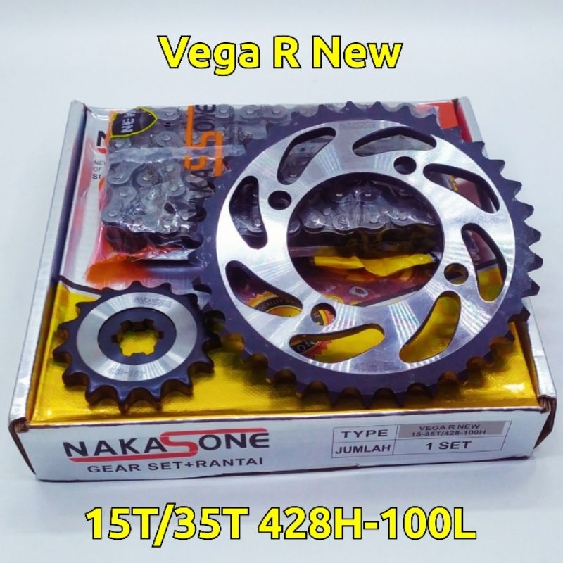 Jual Nakasone Gear Set Paket Vega R New Vega R Old Fiz-R Force 1 Karbu ...