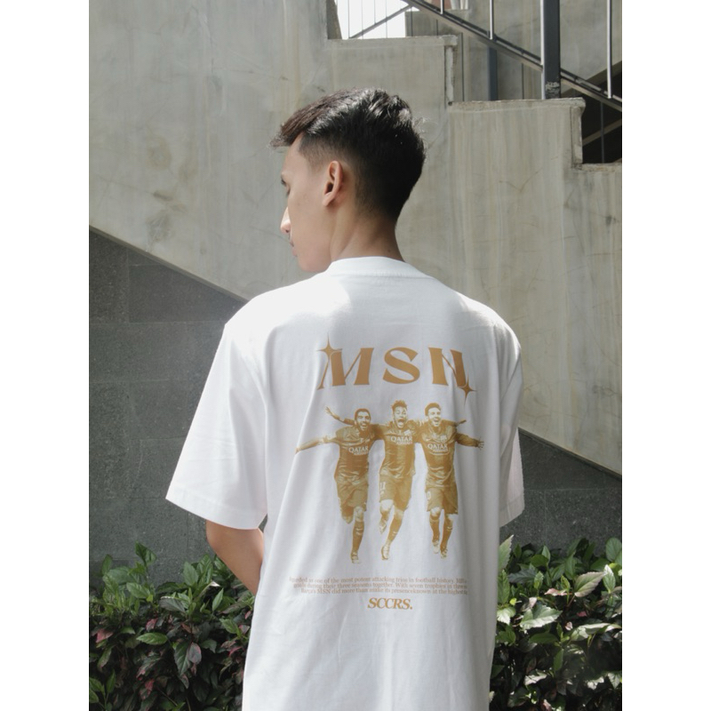 Jual SCCRS Oversized Tee MSN | Shopee Indonesia