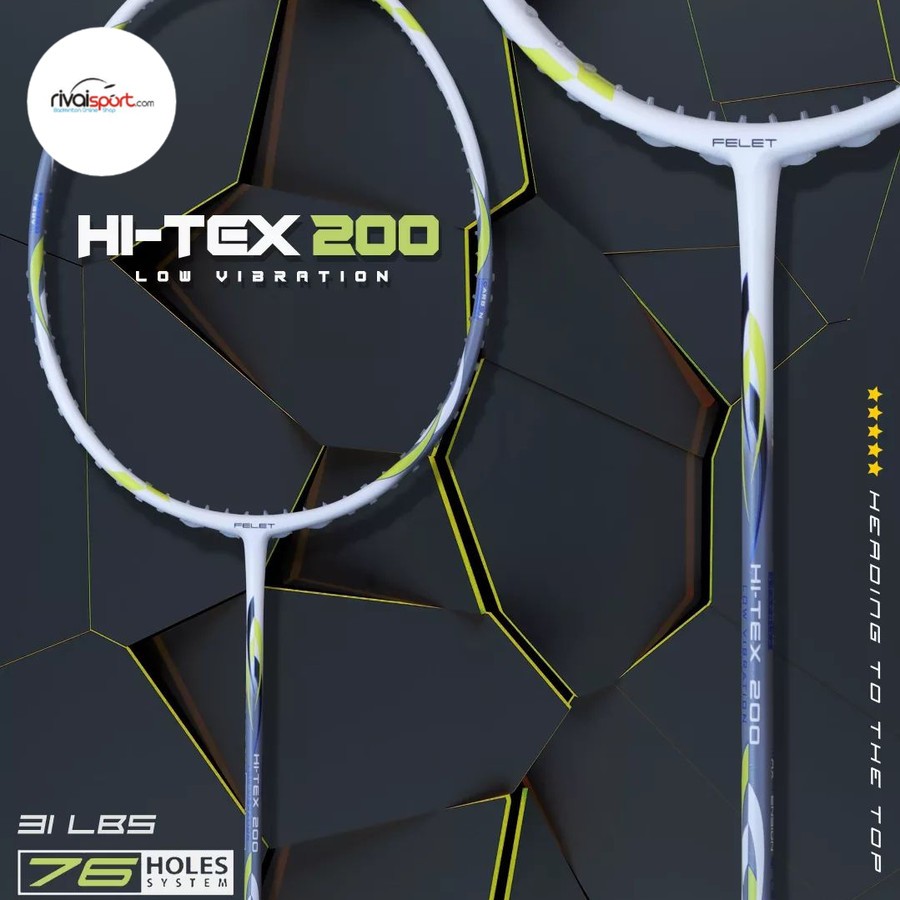 Jual Raket Felet Badminton Hi-Tex 200 | Shopee Indonesia