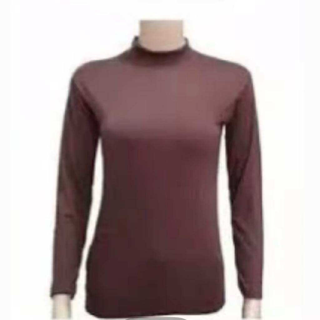 Jual Manset Lengan Panjang Turtleneck Bahan Kaos Manset Leher Tinggi Manset Lengan Panjang