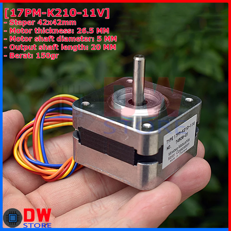 Jual 3D Printer CNC Stepper Motor 42 Nema17 Nema 17 17PM 2 Phase ...