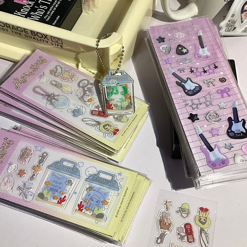Jual [from.star] EPOXY AND TRANSPARANT STICKERS | Polco Sticker ...