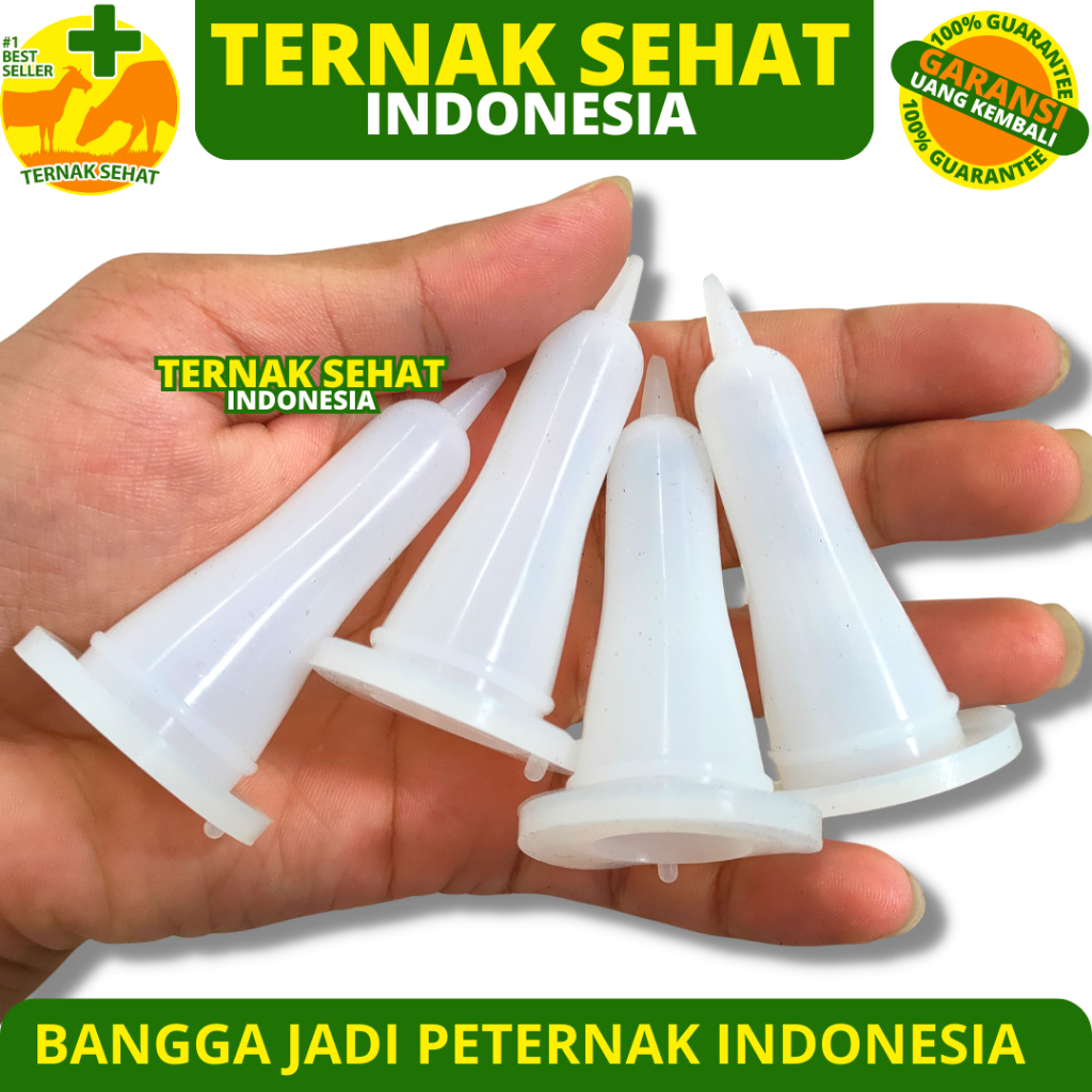 Jual DOT CEMPE SILIKON PUTIH - Cocok Untuk Cempe Kambing Domba - Dot ...