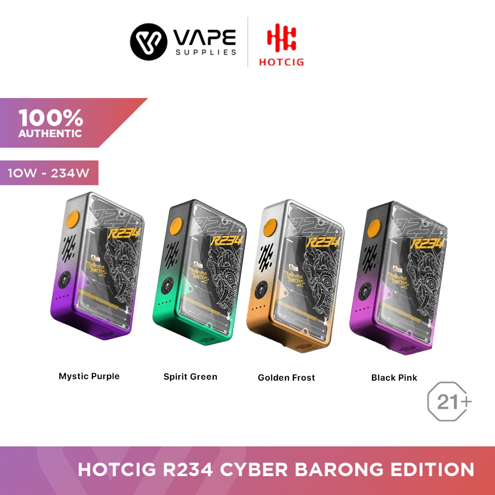 Jual Hotcig R234 Cyber Barong Edition Mod Authentic | Shopee Indonesia