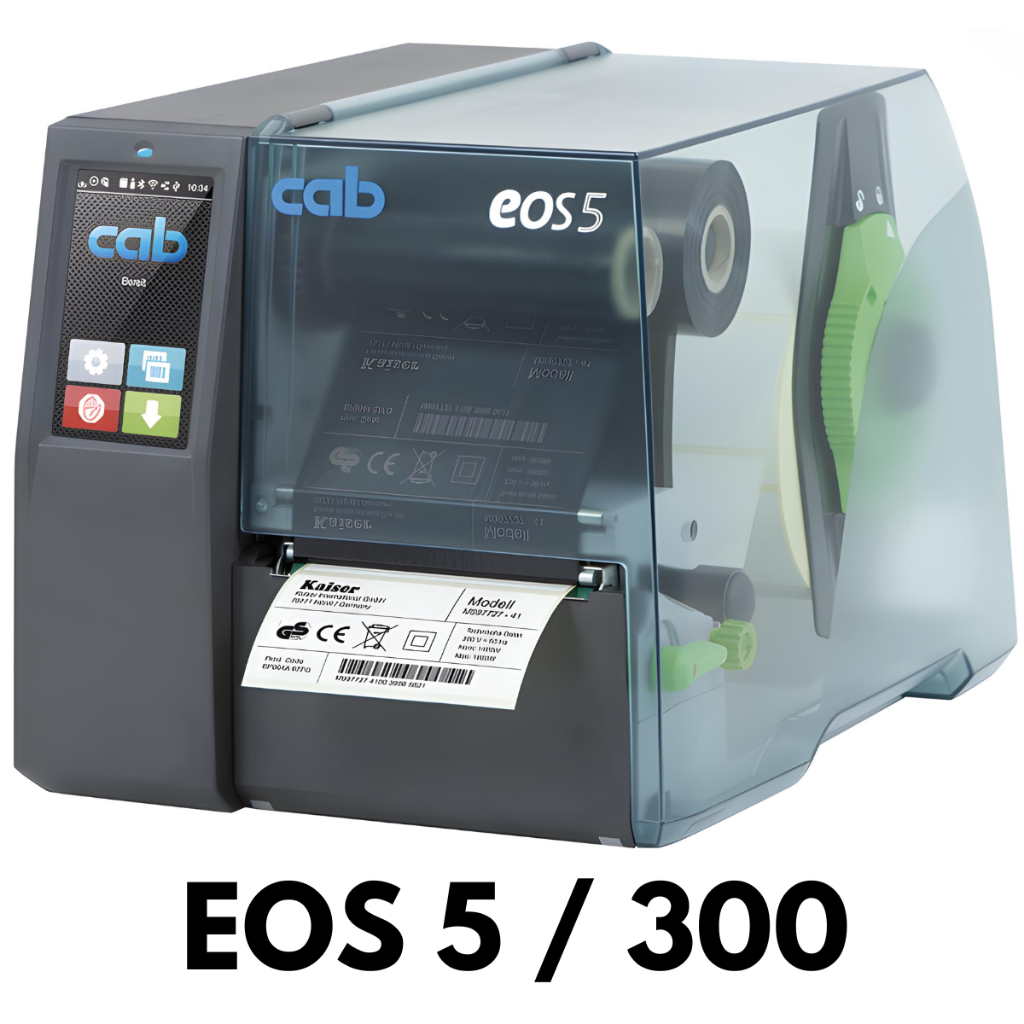 Jual CAB EOS5/300 THERMAL TRANSFER RIBBON BARCODE LABEL PRINTER-300DPI ...
