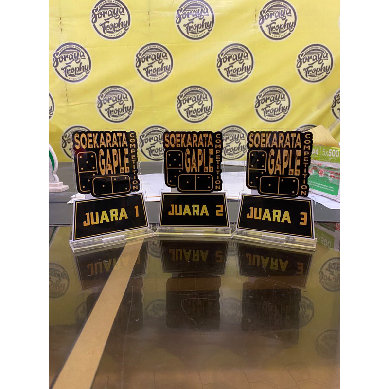 Jual PLAKAT AKRILIK LOMBA GAPLE | Shopee Indonesia