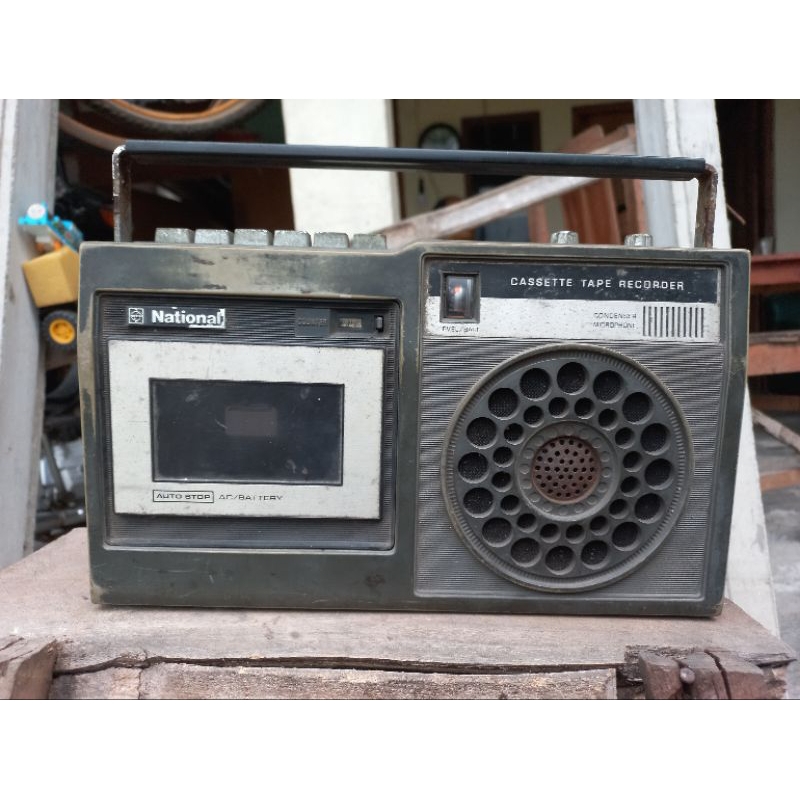 Jual cassette tape recorder national jadul off Shopee Indonesia