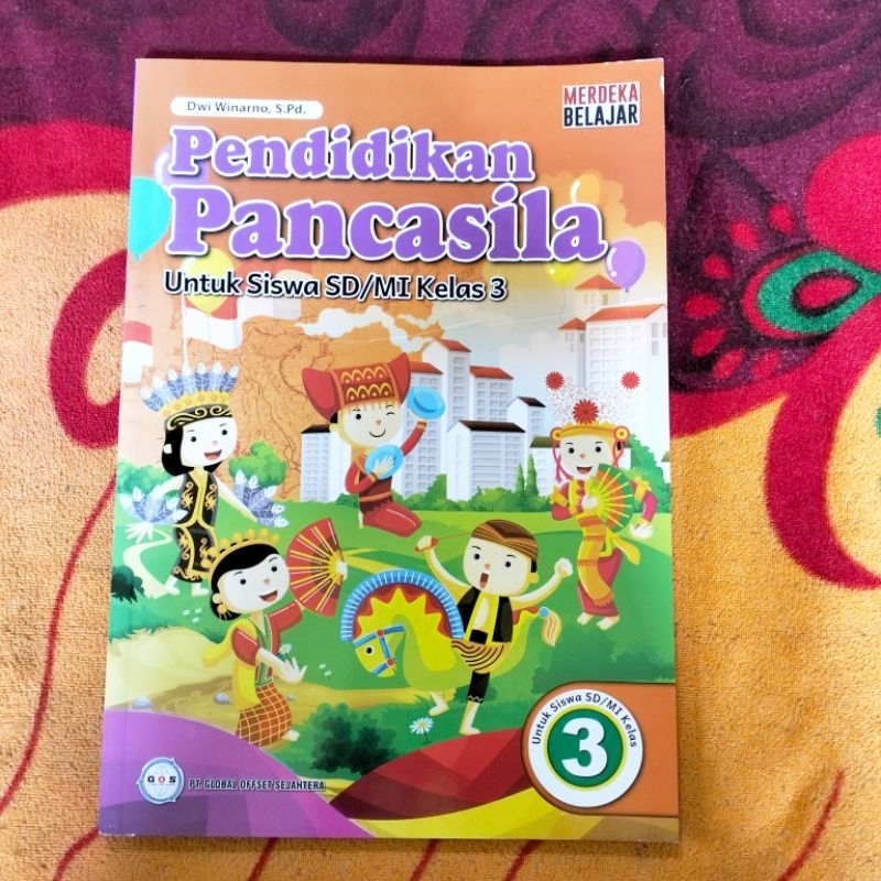 Jual ORIGINAL BUKU PENDIDIKAN PANCASILA KELAS 3 SD/MI KURIKULUM MERDEKA ...