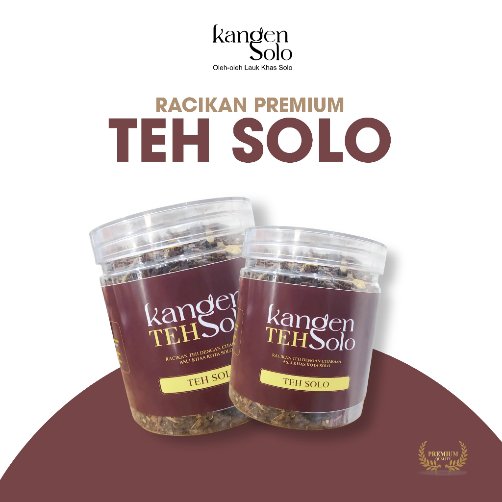 Jual Teh Solo KangenSolo Teh Racikan Premium Khas Kota Solo Dengan ...