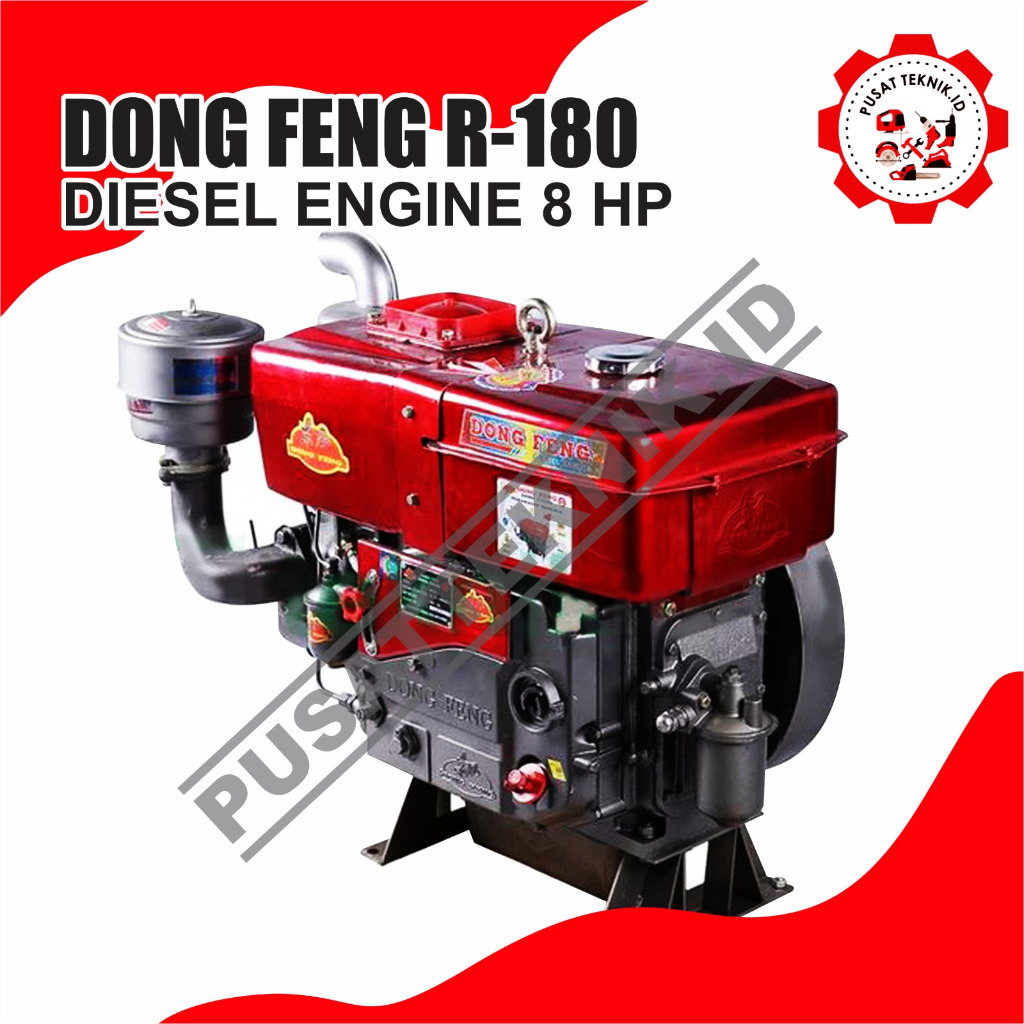 Jual DONGFENG 8PK MESIN DIESEL R 180 8 HP 8PK DONG FENG MESIN PENGGERAK ...