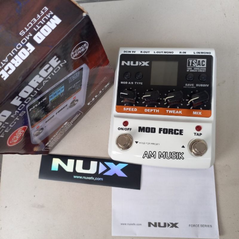 Jual NUX MOD FORCE MULTI MODULATION EFFECT ORIGINA6 | Shopee Indonesia