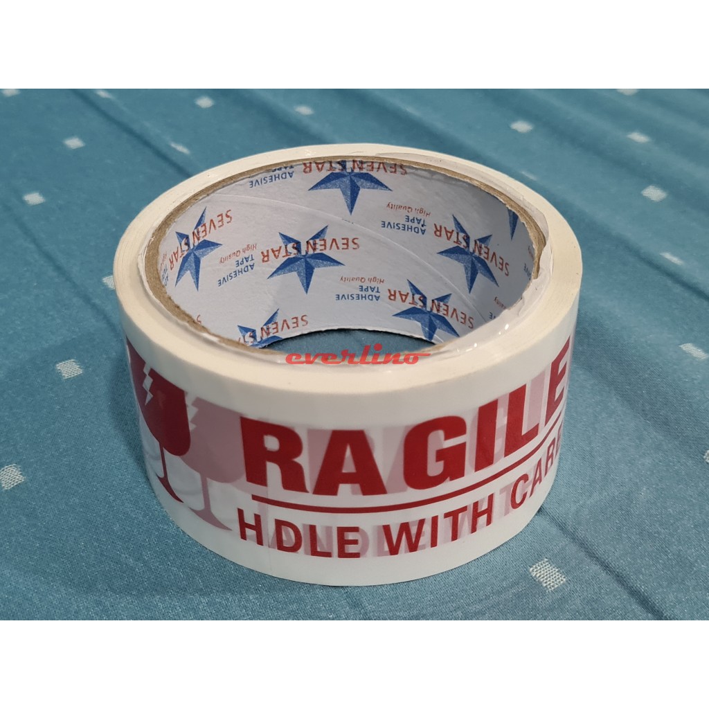 Jual Berkah Putih Security Seal Fragile Handle With Care Jangan