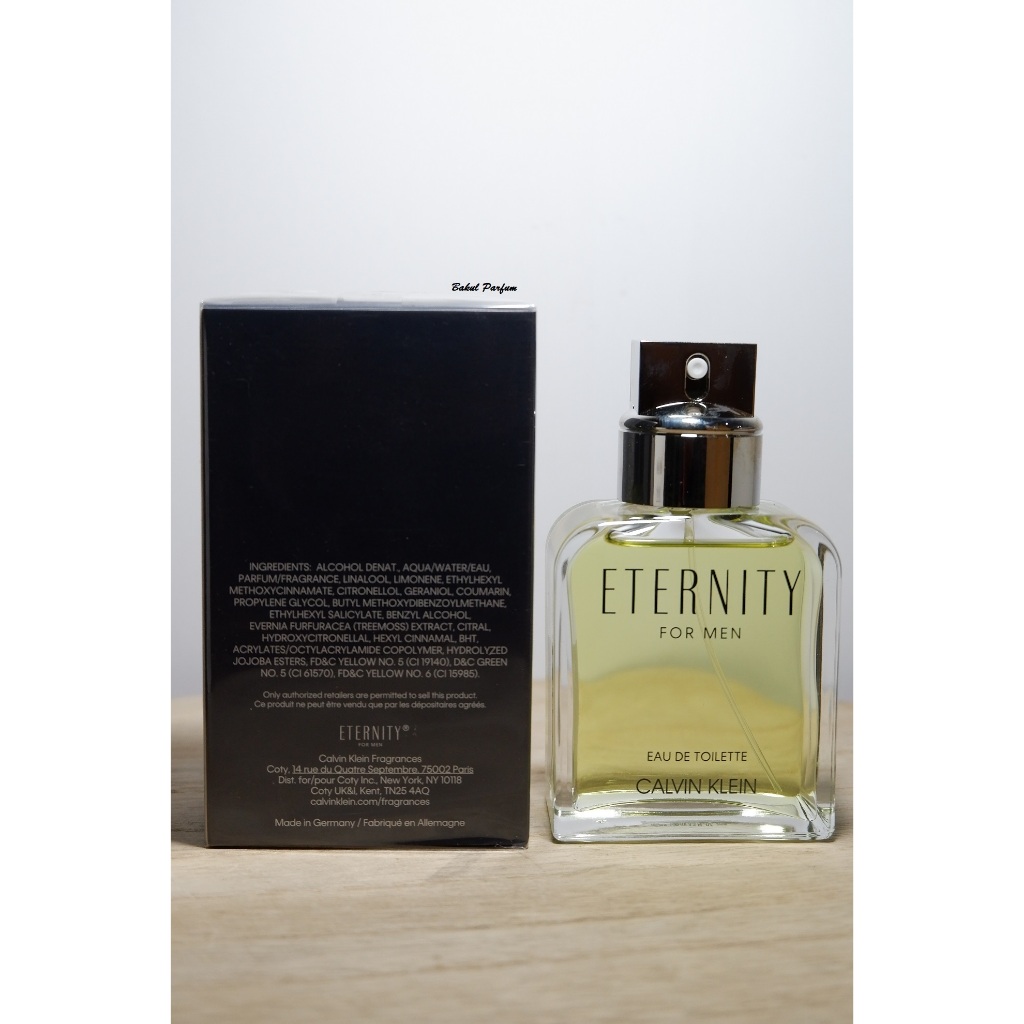 Calvin Klein Eternity EDT 100ml Men
