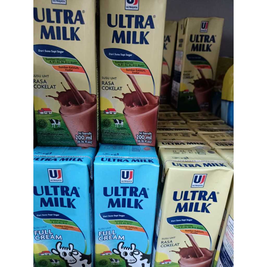 Jual UHT Ultramilk 200ml (kecil) | Shopee Indonesia
