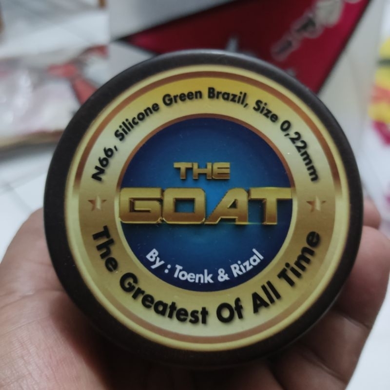 Jual Gelasan THE GOAT N66 Bobin Hijau By TOENK Ft. Rizal | Shopee Indonesia
